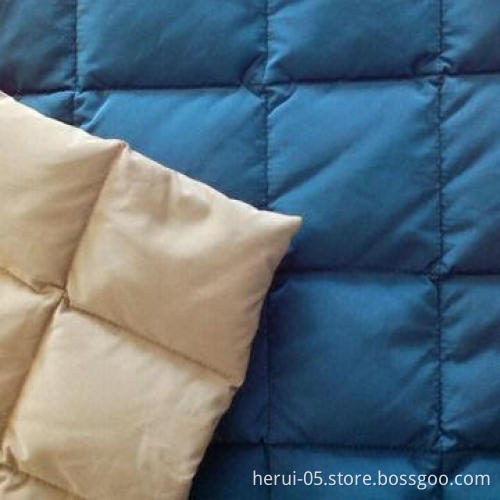 380T/50x50D/polyester + polyamide, for men and women down jackets, without down bag, waterproof